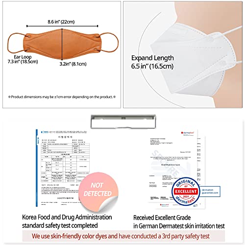 AIRAID-KF94 [Individually Wrapped] - Made in Korea, 3D Multicolor Packs, Face Protective Mask, Adult and Older Teens (Multicolor-10P) - Image 5