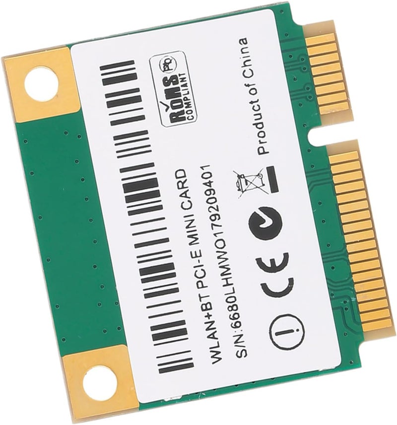 بطاقة واي فاي لاسلكية من نوع Mini PCIE مزودة بتقنية 4.2 MCAC7265، بسرعة نقل بيانات تصل إلى 1200 ميجابت في الثانية، متوافقة مع أنظمة ويندوز 7/8/10، تحتوي على بطاقة شبكة واحدة. - Image 4