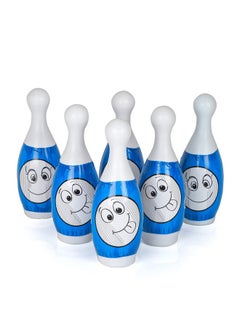 Bowling Game For Kids 6 Pin 2 Balls Bowling Set For Kids Games Indoor Outdoor Play For Boys Girls (Blue) - pzsku/Z783FDA7289EE85F216D4Z/45/_/1735817635/94442323-f02a-4b10-9007-a68fefbbe02c