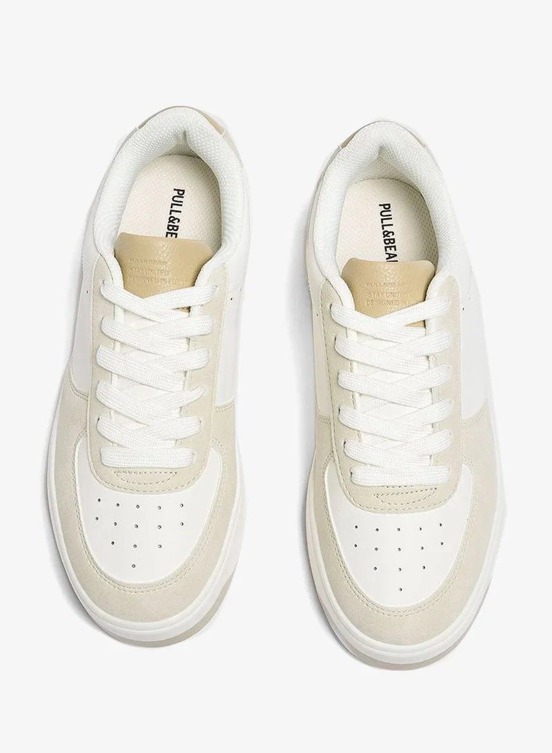 بول آند بير حذاء رياضي كاجوال بنعل عالٍ