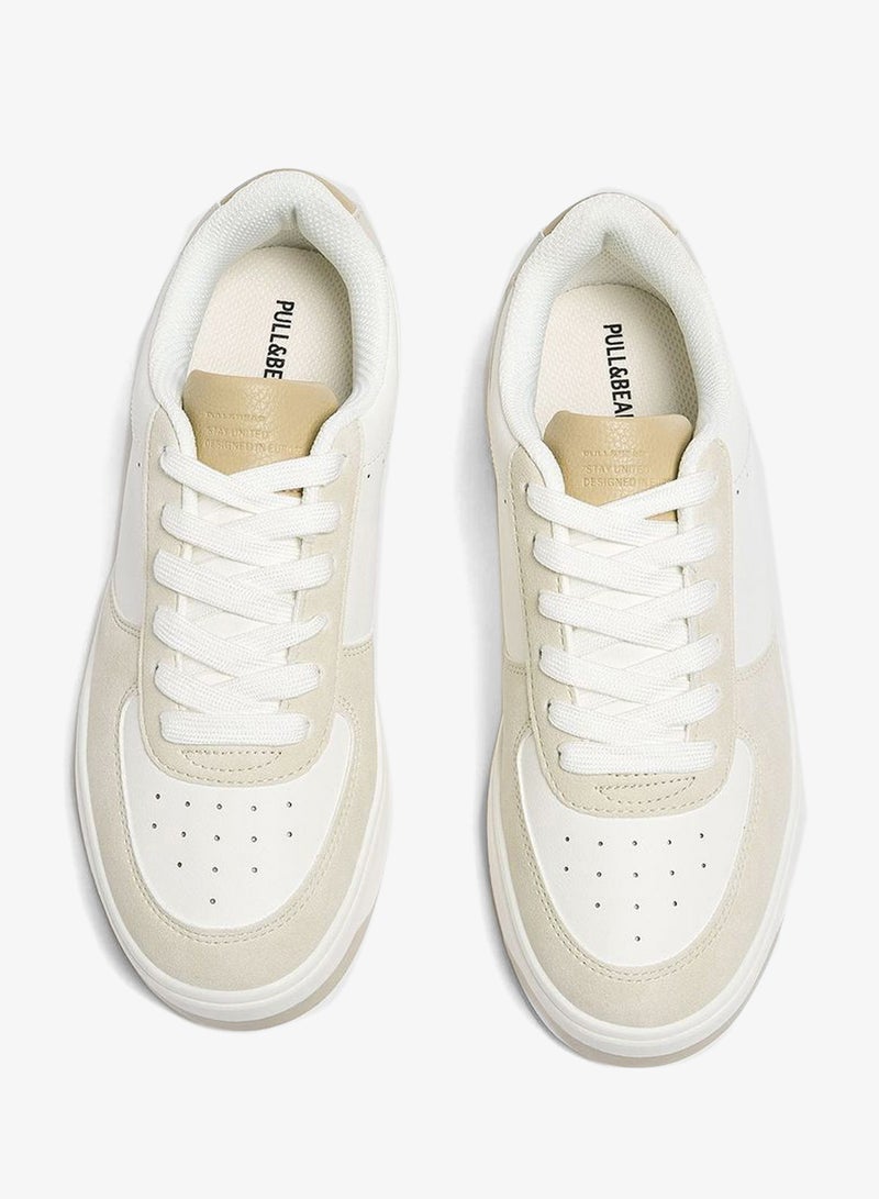 PULL&BEAR Casual platform trainers - Image 3