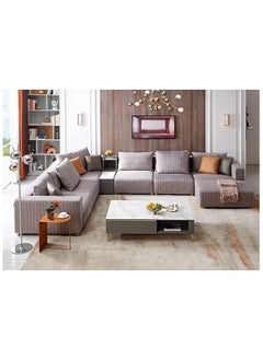 U Shape Sofa Set 7 Seater Living Room Furniture Sectional Fabric WiTh Storage Drawers - pzsku/Z78400351B8F95D64F808Z/45/_/1694277759/5d0e8acc-3bad-4dff-93dc-7be830ad3c49