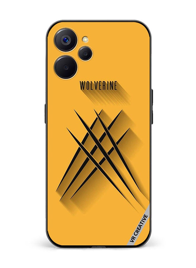 VR CREATIVE Protective Case Cover For Realme 10 5G Wolverine Design Multicolour - Image 1