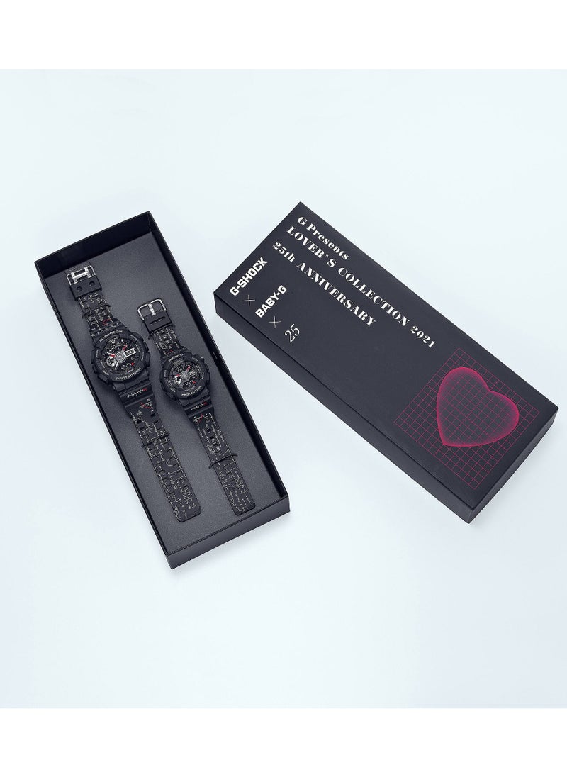 G-SHOCK G-Shock Analog+Digital Resin Band Couple Lover's Watch Edition LOV-21A-1A  - Image 2