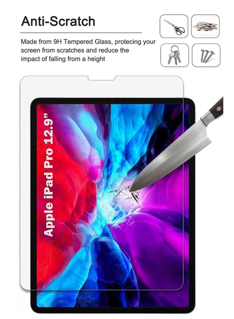 Apple iPad Pro 12.9 inches (2022)  - Tempered glass Screen Protector - Clear - Image 2