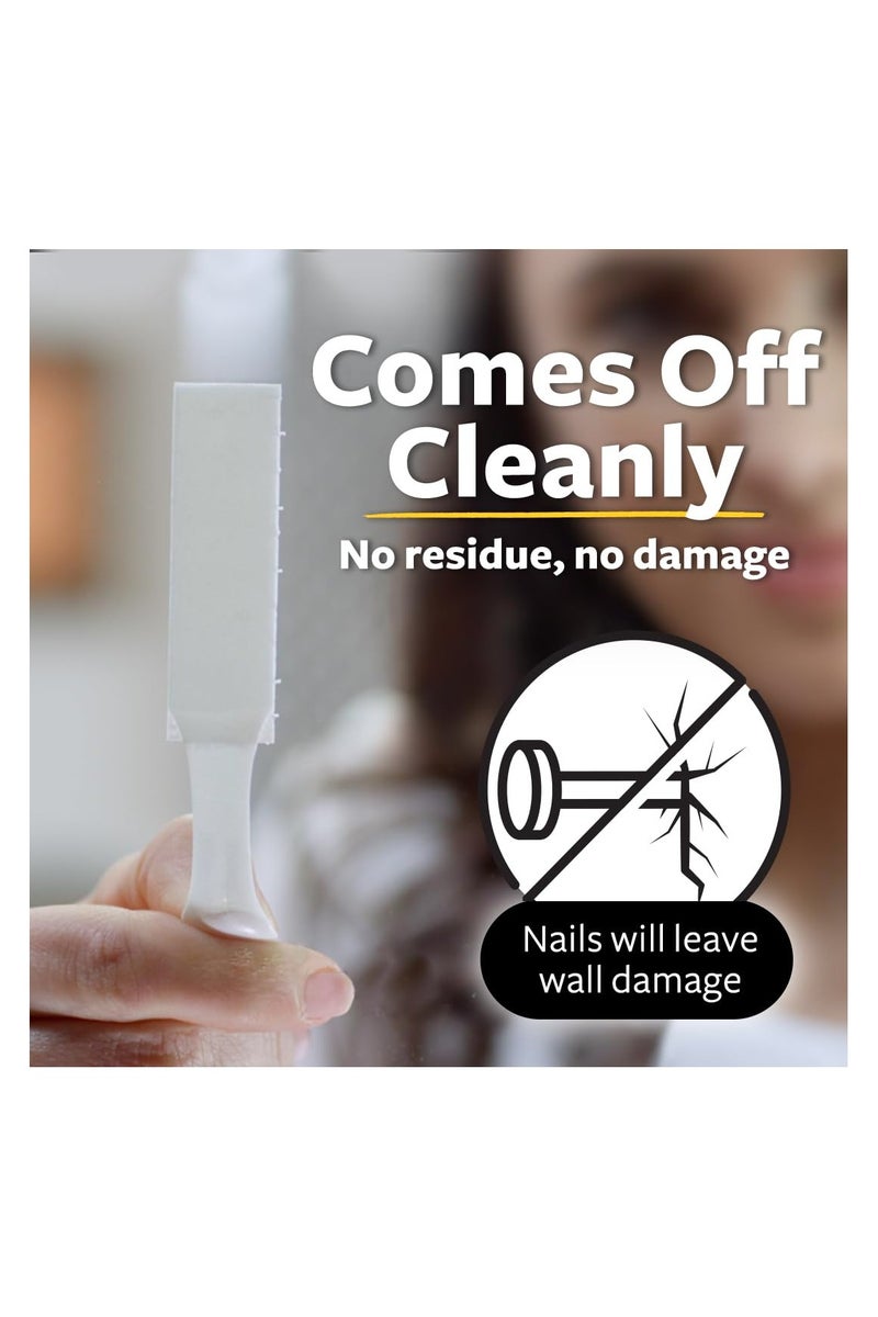 Command Command Small pack of 4 Pairs Picture Hanging Foam Strips White - Image 3
