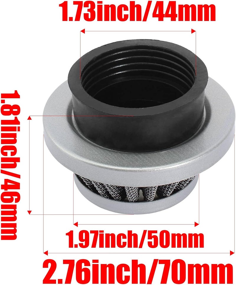 QAZAKY 42mm-45mm Filter Adapter Velocity Stack for 2-Stroke Engines - Image 2