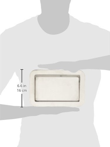 Frieling USA 18/10 Mirrored Finish Stainless Steel Serving Tray - 9.4 x 5.6 Inch Rectangular Outdoor Appetizer Tray - Image 3