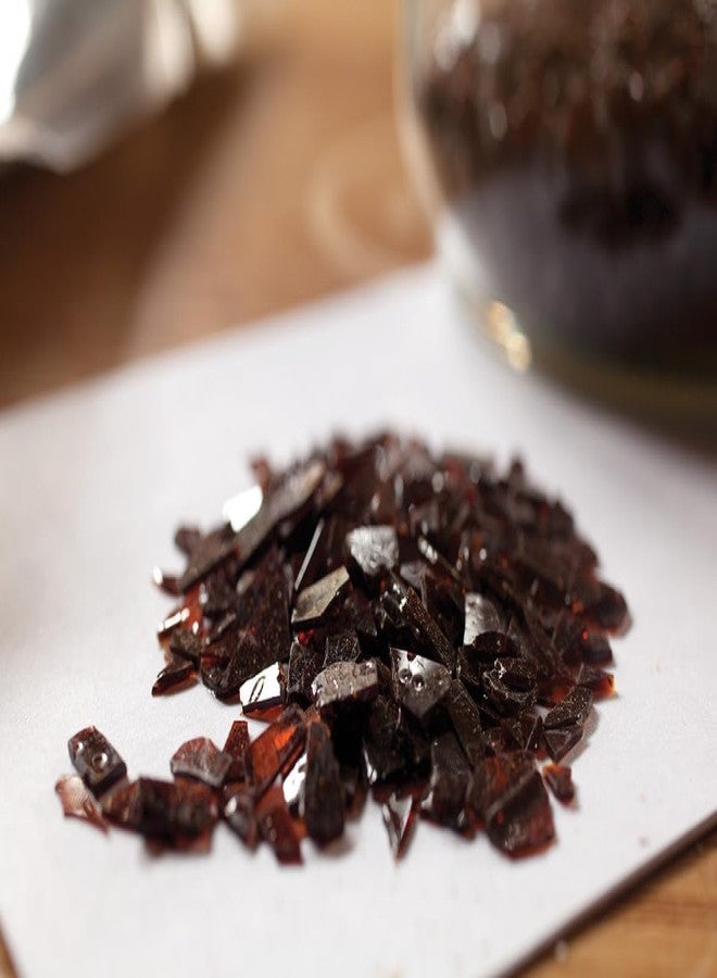ECOVISTA Transparent De-Waxed Garnet Shellac Flakes | French Polish | 4 Ounces - Image 1