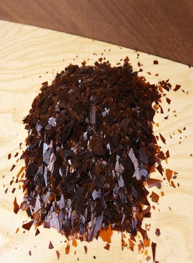 ECOVISTA Transparent De-Waxed Garnet Shellac Flakes | French Polish | 4 Ounces - Image 4