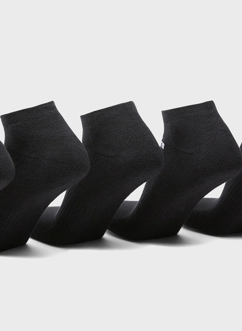 Kappa 3 Pack Logo Printed Ankle Socks