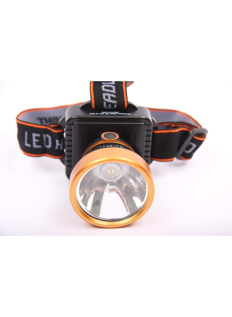 USB Rechargeable LED Headlamp Flashlight – Super Bright, 3 Modes, Rain Resistant, Adjustable Strap – 3601 Lumens Headlight for Hiking, Camping, Fishing & Outdoor Activities - Image 4