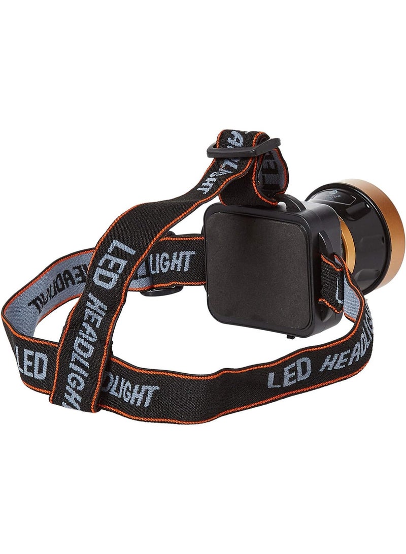 USB Rechargeable LED Headlamp Flashlight – Super Bright, 3 Modes, Rain Resistant, Adjustable Strap – 3601 Lumens Headlight for Hiking, Camping, Fishing & Outdoor Activities - Image 3