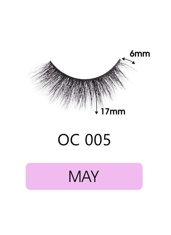 EBIN NEW YORK Cattitude 3D Lash 5 Pair – Wonder Cat 3D Faux Mink Lash Enviable Volume Lightweight Comfortable Wear Double Layered Wispy Lash Fullness Reusable  - Image 2