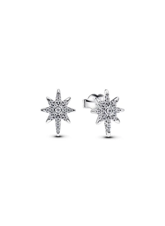 PANDORA Sparkling North Star Stud Earrings