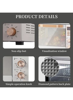 Generic Convection Stainless Steel Electric Ovens Bakery Baking Electric Toaster Oven random color available  - Image 3