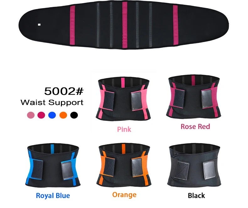 Bluejw Low MOQ Waist Trainer for Women - Latex Sauna Belt Sweat Trimmer - Exercise Slimming Waist Support - Private Label Waist Trimmers - Image 2
