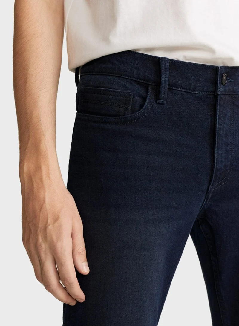 Mango Man Rinse Slim Fit Jeans