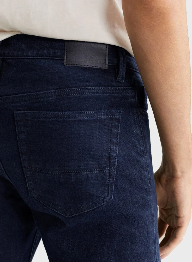 Mango Man Rinse Slim Fit Jeans