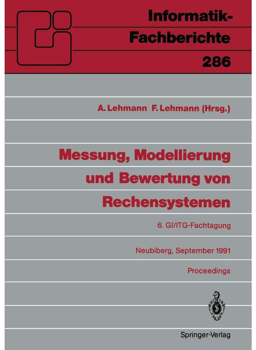 Messung, Modellierung und Bewertung von Rechensystemen 