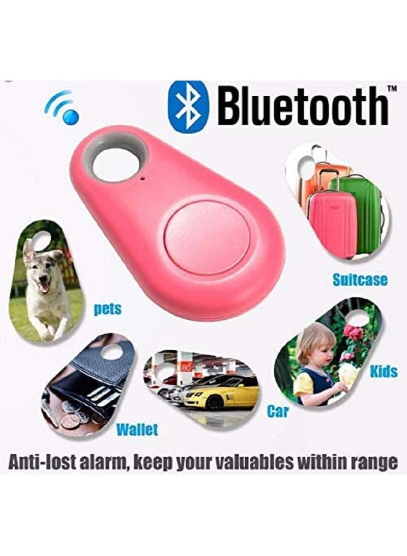 Bluetooth Tracker Smart Wireless Key Finder Anti Lost Tag Key Wallet Pet Child Locator Alarm Pink - Image 4