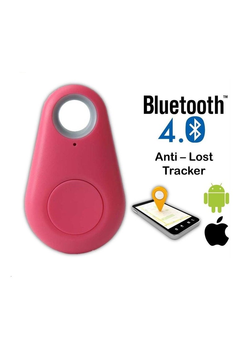 Bluetooth Tracker Smart Wireless Key Finder Anti Lost Tag Key Wallet Pet Child Locator Alarm Pink - Image 2