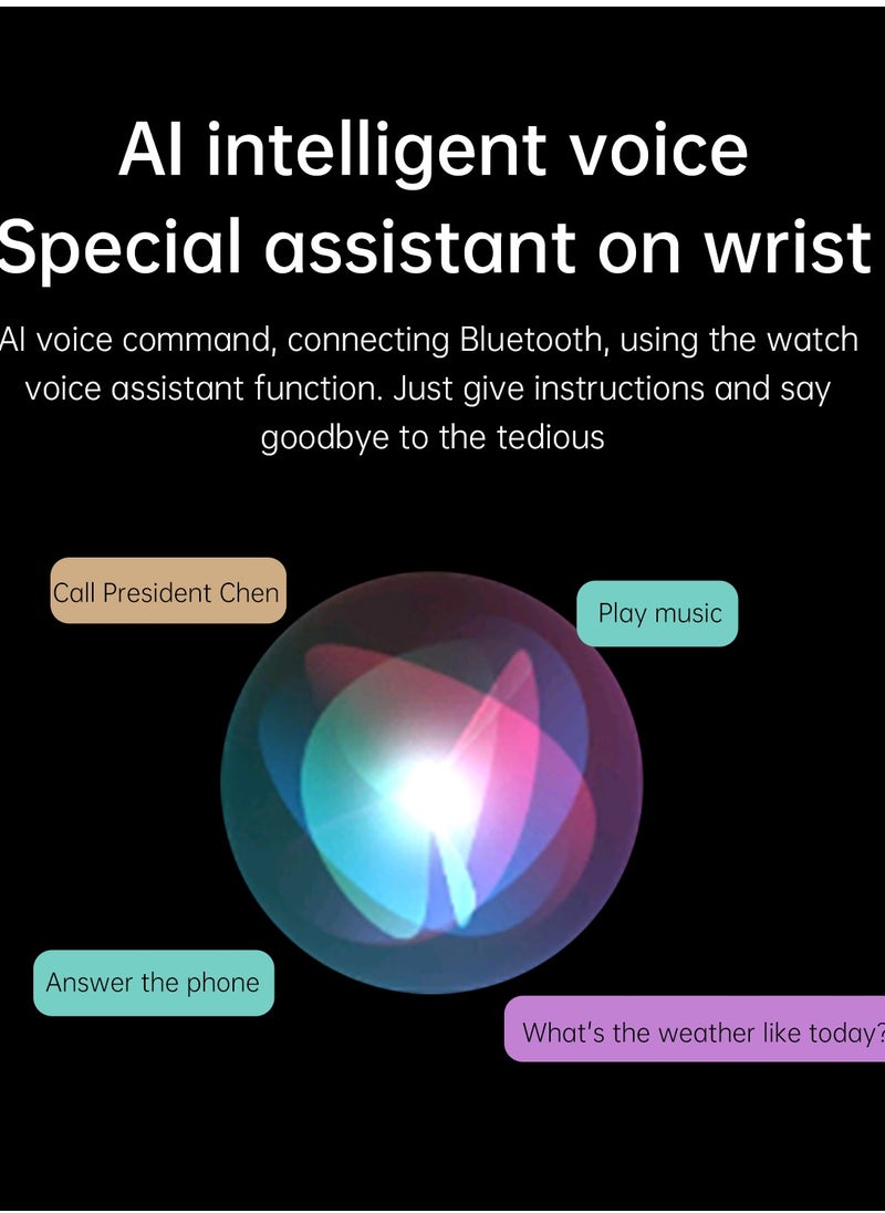DOSCHER - Smart Watch AMOLED Smart Watches for Men Smartwatches Bluetooth Make/Answer Calls Fitness Modes and Sleep Modes Multi-app Message Reminder Multi Language Smartwatch 260mAh - Image 1