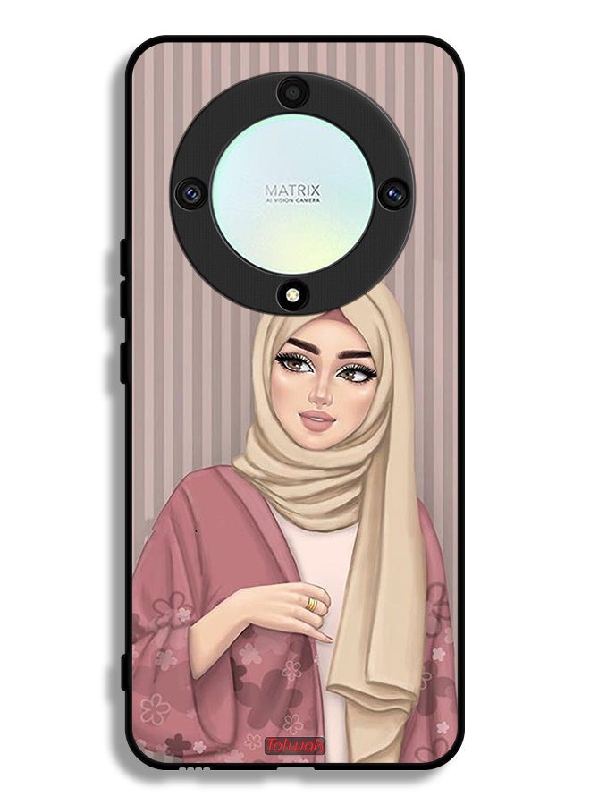 Tolwak Honor X9a Protective Case Cover Hijab Girl Art - Image 1