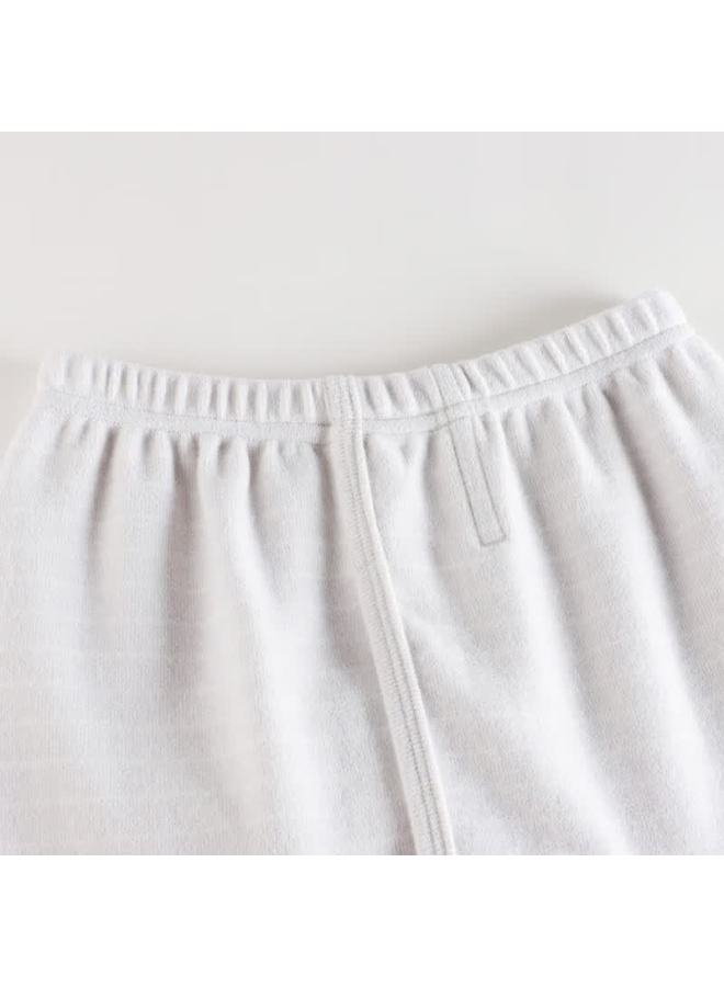 Threegun Kids A-class Soft Cotton Boys Girls High Neck Long Sleeve Long Pants Underwear Set - Image 4