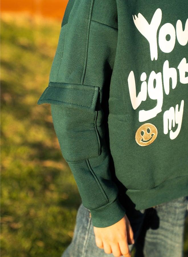 كاكتوس سويت شيرت مضيء - Image 1