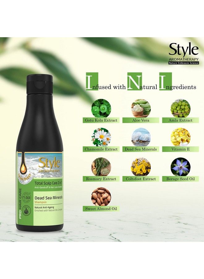 style aromatherapy Professional Total Scalp Care Hair Shampoo For Hair Loss Control And Anti Dandruff 250 Ml - Image 4