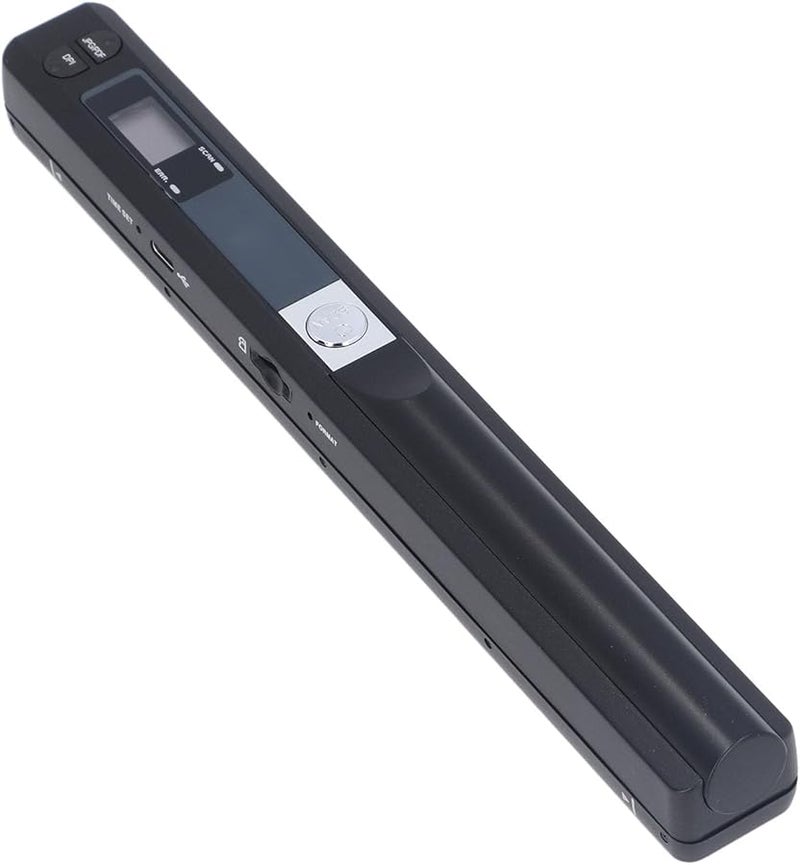 Portable A4 Handheld Document Scanner 900DPI High Speed USB 2.0 Black Color - Image 1
