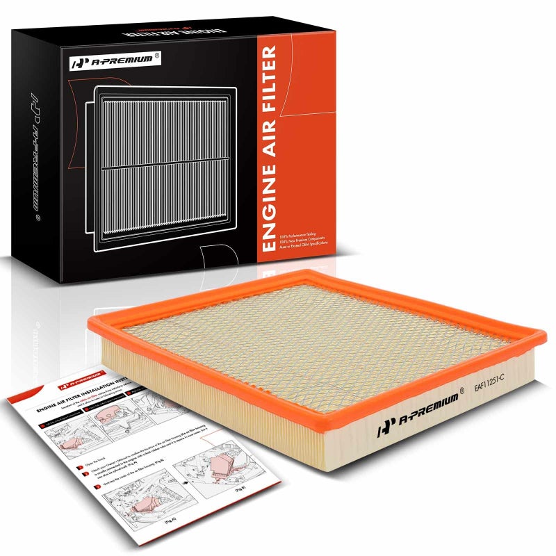 فلتر هواء المحرك APremium متوافق مع بويك ريجال كاديلاك XTS شيفروليه إمبالا ماليبو ماليبو المحدودة 20132020 20L 25L 36L لوحة مرنة استبدال 22989313