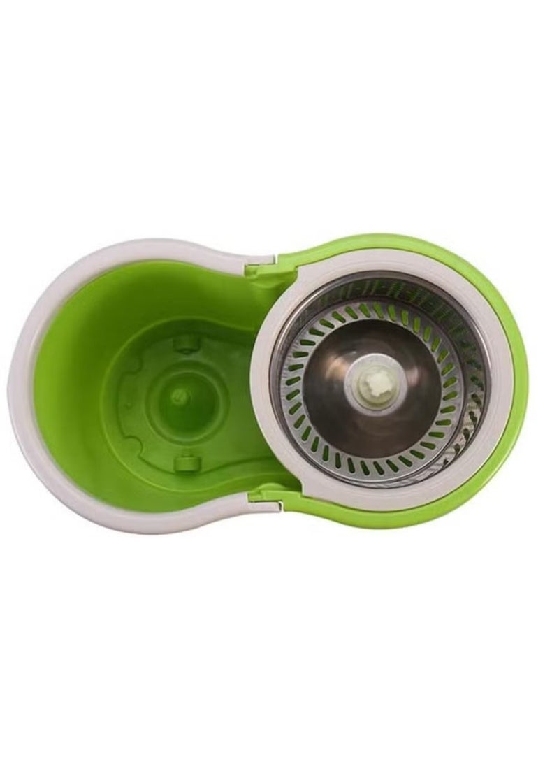 360 Spin Mop Bucket Set Home Tool Home Improvement Cleaning Floor Home - Green - Image 2