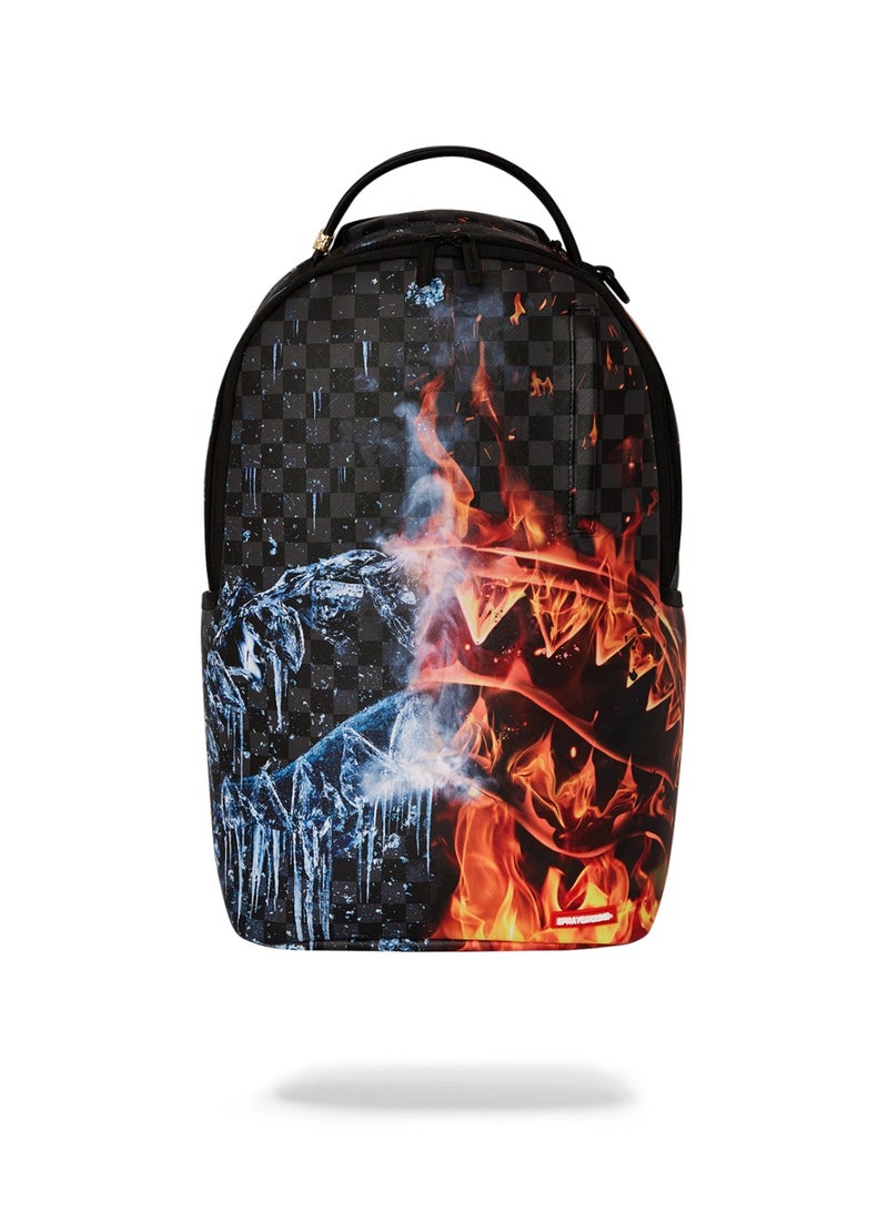 SPRAYGROUND FIRE & ICE SHARK DLXSV BACKPACK - Image 1