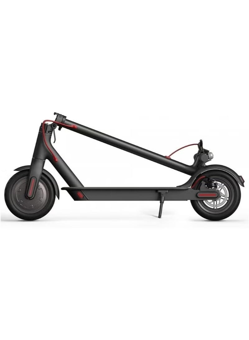 Denx DX1793 folding electric scooter for adults - speed up to 28 km/h, battery with a range of 28 km, 8.5-inch air tires, and dual brake system. - Image 3