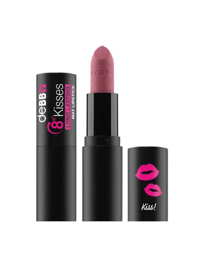 Debby 8H Long Lasting Mat Lipstick 02 Kind Rose