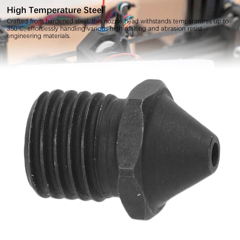 4Pcs 0.8mm Detachable Hardened Steel Nozzle High Flowing Rates 3D Printer Integrated Nozzle Accessories For K2 Pro K2 Plus HI - Image 5
