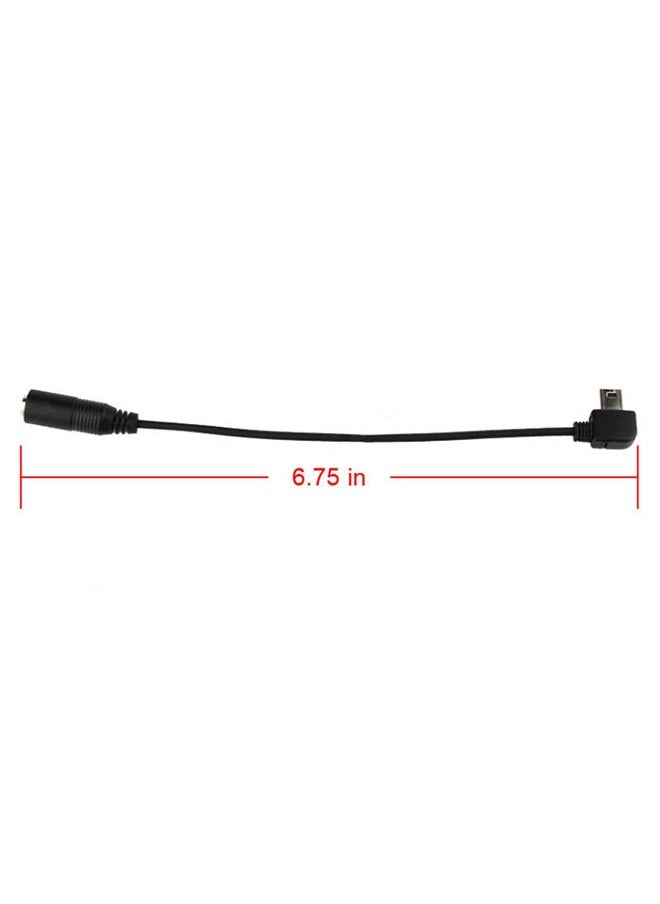 Mini Microphone, 3.5mm External Microphone Clip On Mic with Adapter Cable, for GoPro Hero3 Hero 3+/ Hero4, Black
