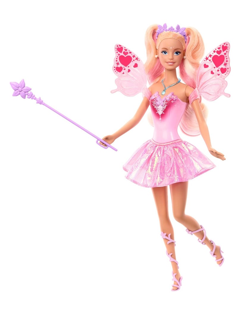 Barbie Fairy Doll With Toy Wand And Fashion Accessories - Image 1