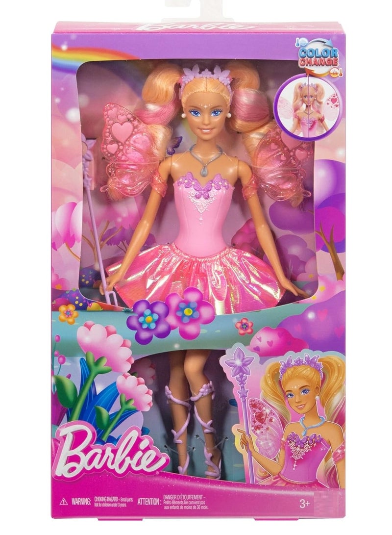 Barbie Fairy Doll With Toy Wand And Fashion Accessories - Image 5