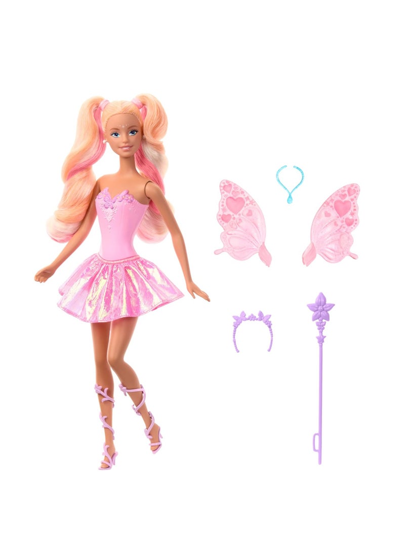 Barbie Fairy Doll With Toy Wand And Fashion Accessories - Image 2