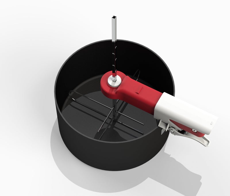 STIRMATE ملحق StirMATE OMNI-XL من الفولاذ المقاوم للصدأ للخلاط لقدر يصل إلى 5 جالون. - Image 4