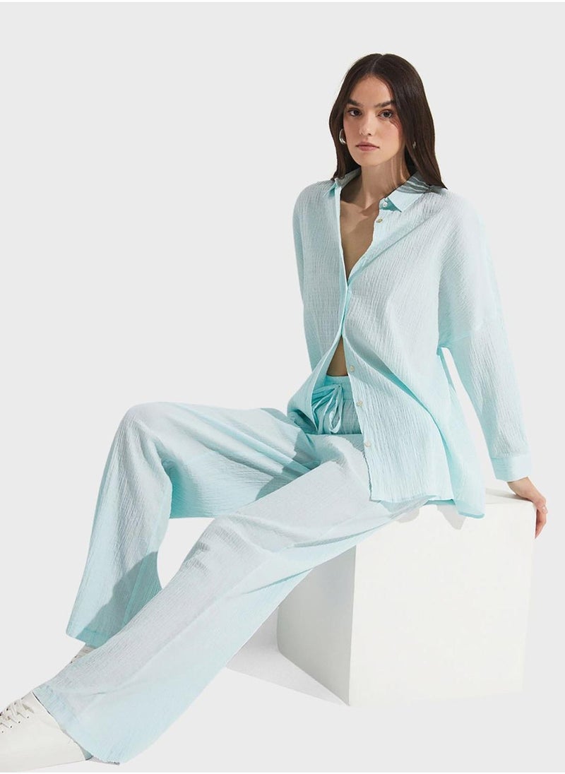 جون بنطلون بخصر مرتفع - Image 4