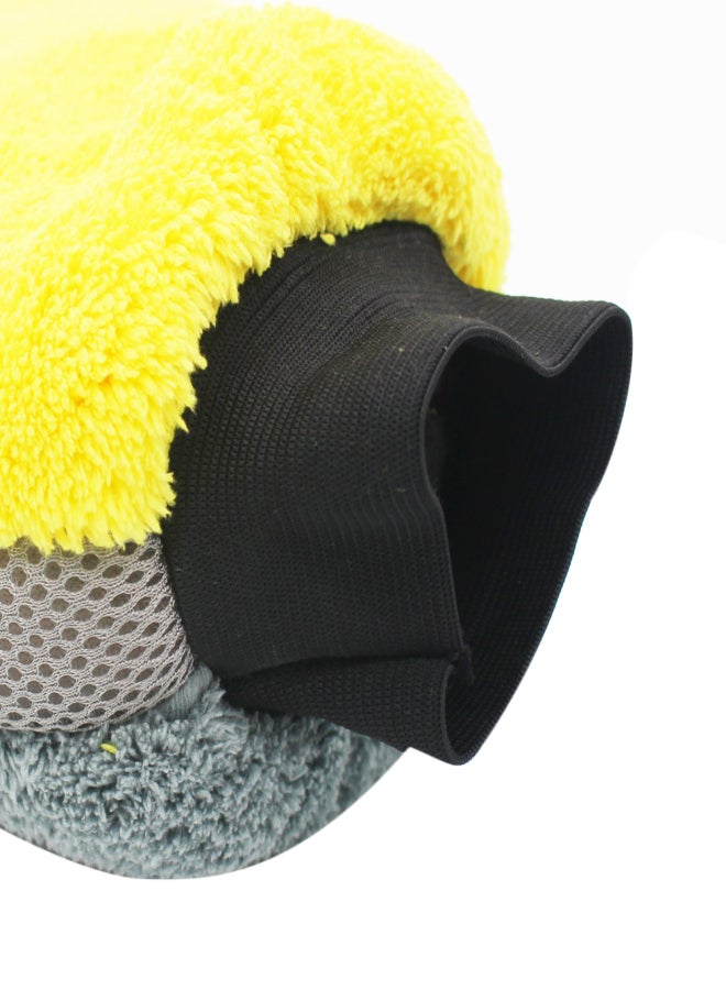 VISLONE Microfiber Multifunctional Car Wash Mitt Anti Scratch Wash Glove - Image 4