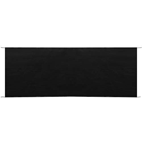 RecPro RV Slide Out Awning | RV Slide Topper | Slideout Awning | Fabric Only | Size Options Available | Black or White Version (46" x 160", Black) - Image 3