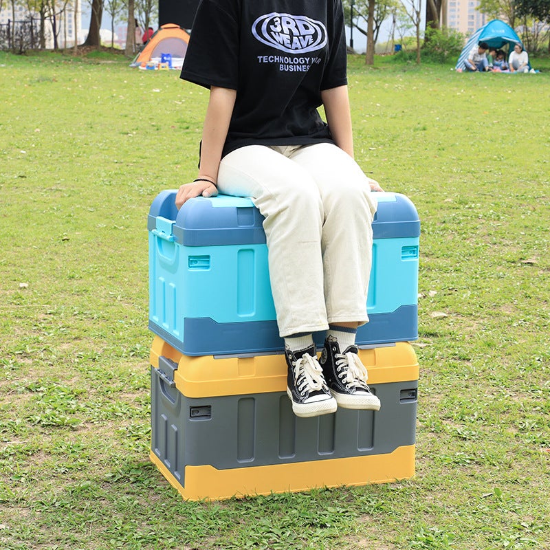 Foldable Car Trunk Storage Box, 70L, PP Material - Image 3