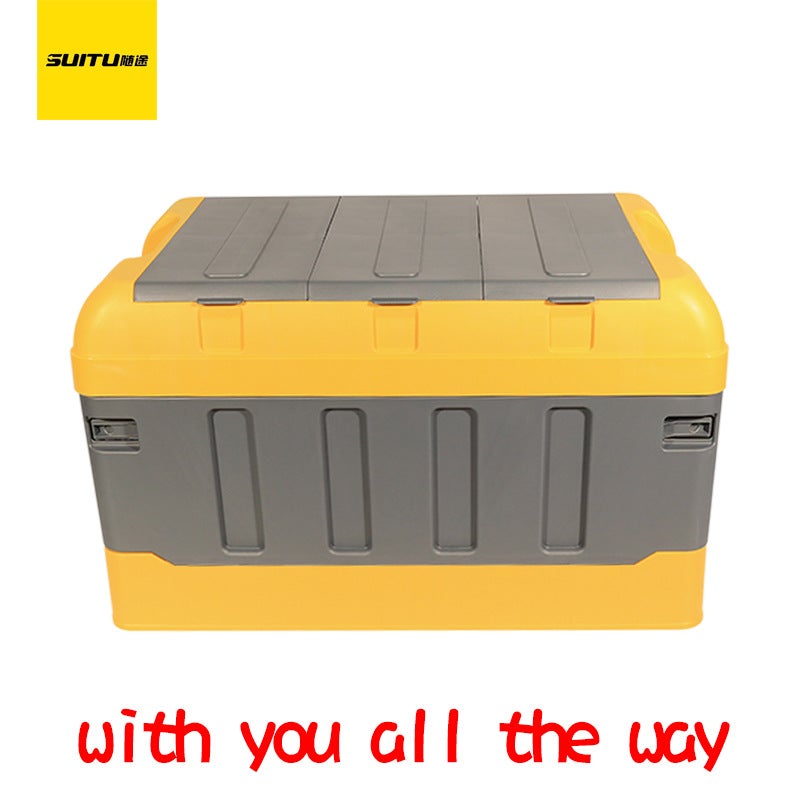 Foldable Car Trunk Storage Box, 70L, PP Material - Image 5