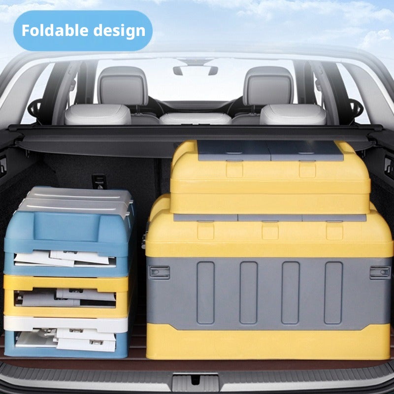 Foldable Car Trunk Storage Box, 70L, PP Material - Image 2