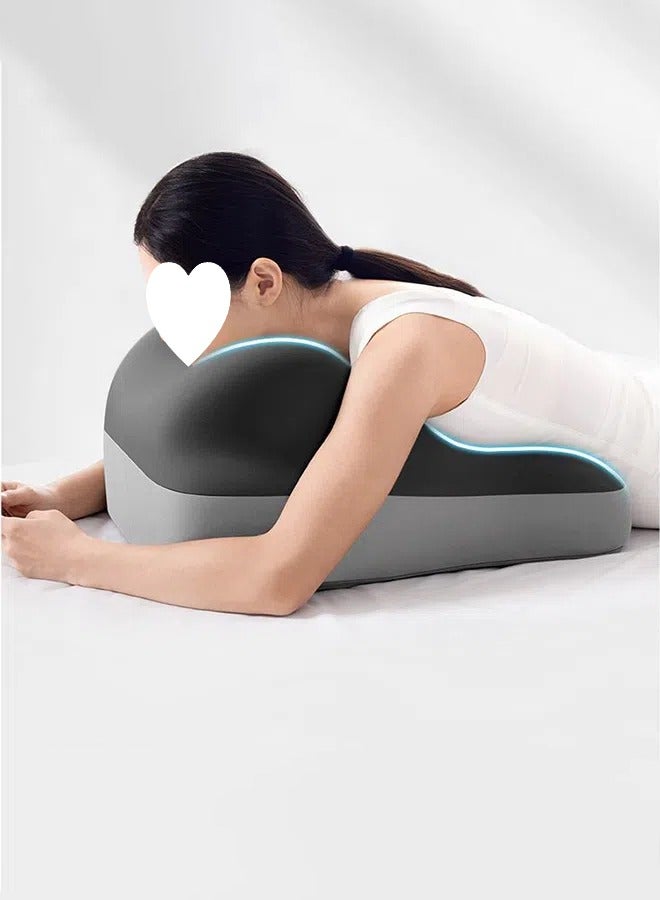 غابة خضراء وسادة رفع الساق متعددة الأغراض، وسادة أسفل الظهر، وسادة نوم محمولة، وسادة جسم، لرفع الساق أثناء النوم، أريكة، سفر، تخييم - Image 5